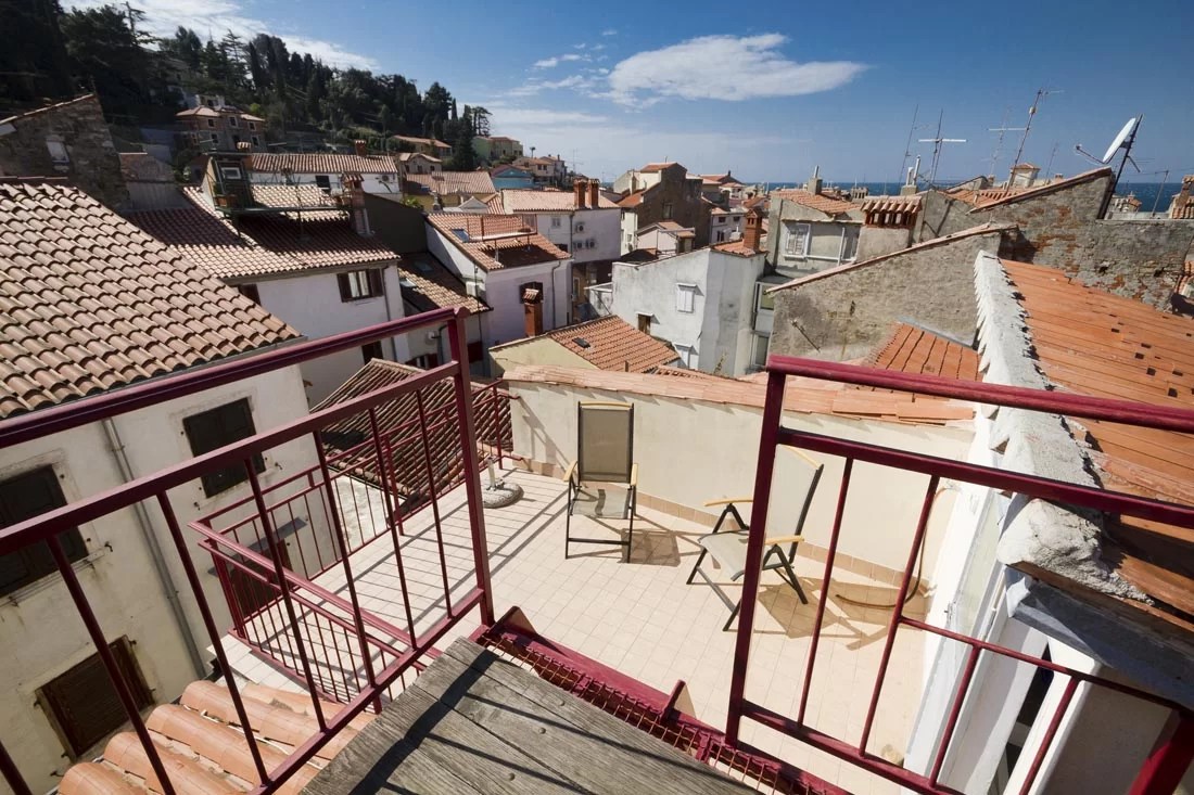 One Bedroom Apartment With Rooftop Terrace Vintage Piran