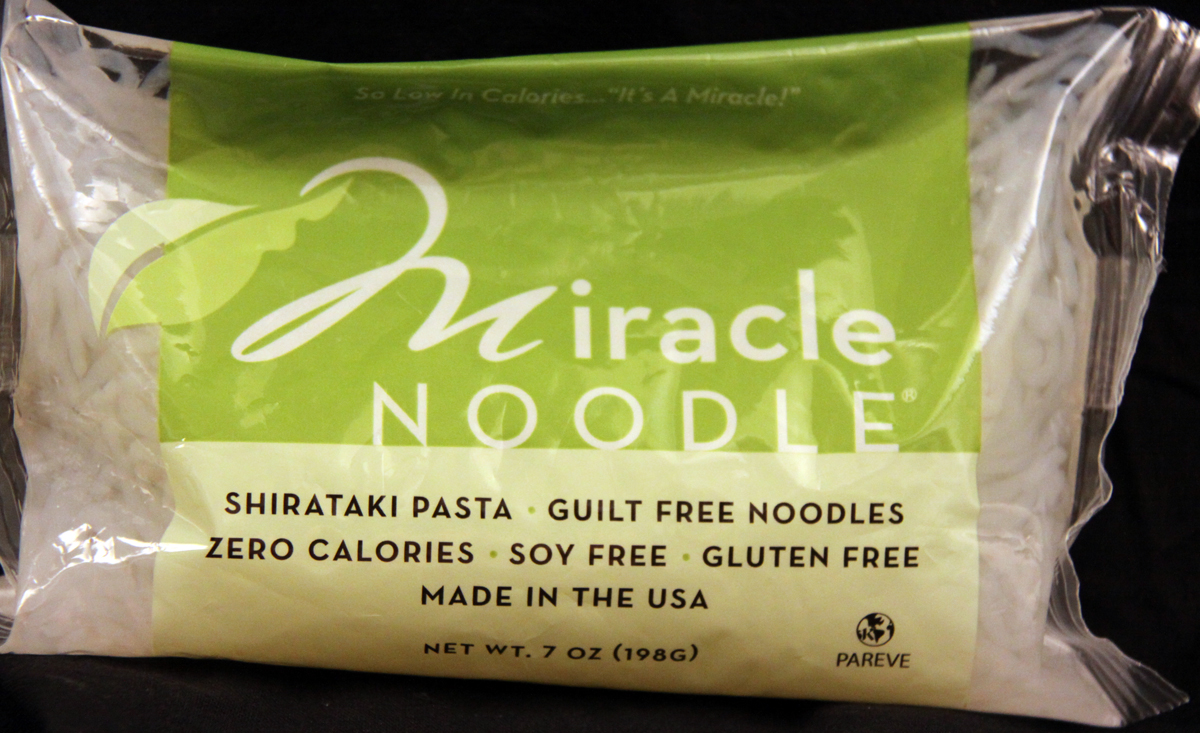Miracle Noodle Angel Hair Shirataki Noodles 7oz single bag Lo Carb U
