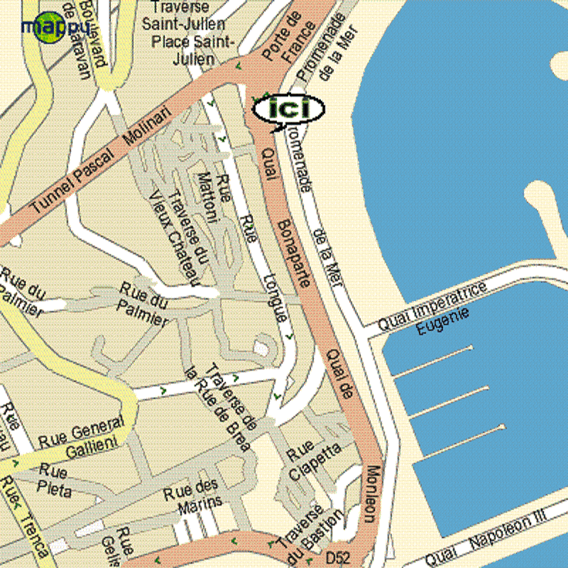 Plan Centre Ville Menton Location vacances Menton Contactez le propriétaire