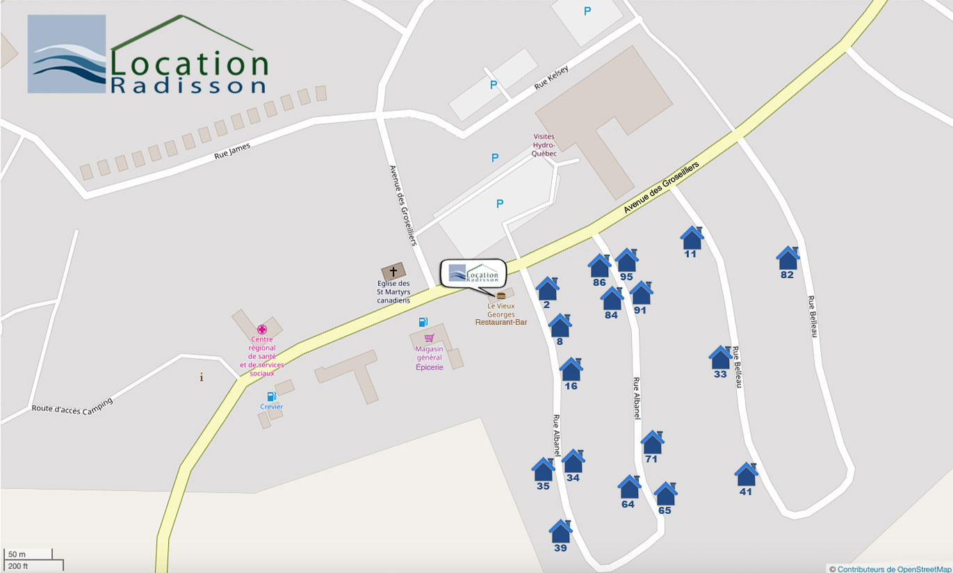 Location Radissson Hébergements pour travailleurs et touristes à