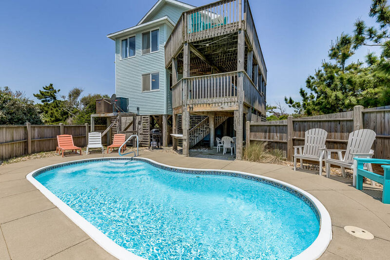 Ocean Oasis Nags Head Outer Banks Blue