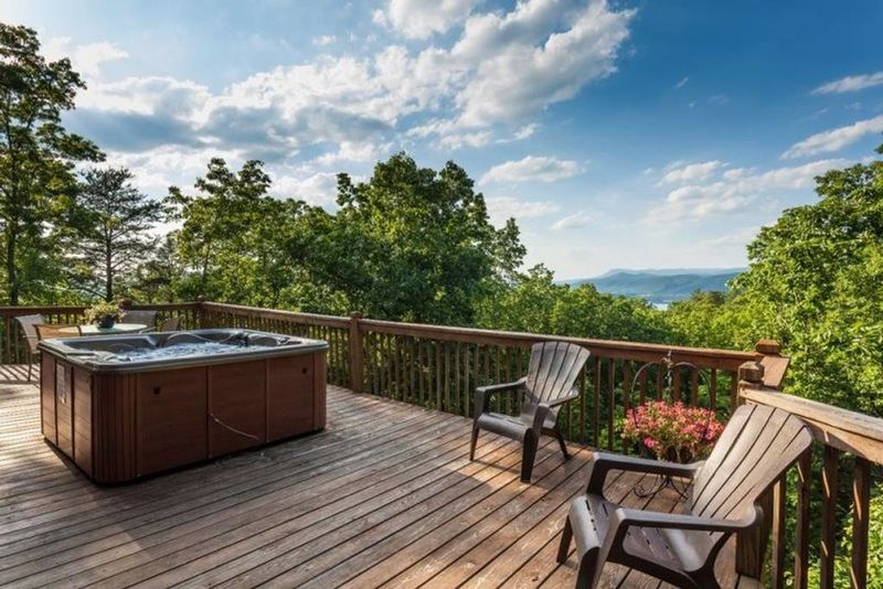 Blue Sky Cabin Rentals Inspiration Point in Gilmer Blue Sky Cabin