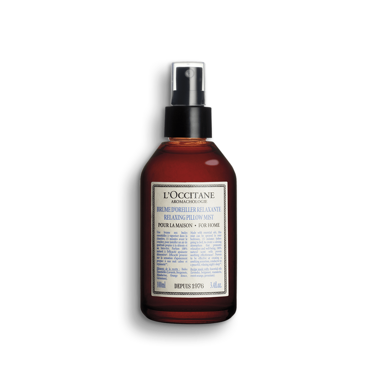 Aromachologie Pillow Mist L'OCCITANE AwardWinning Natural Skin