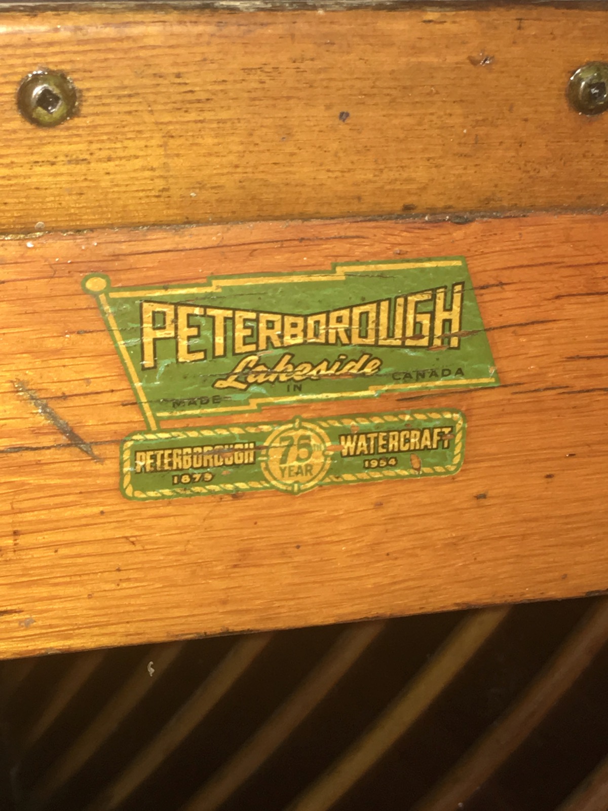 Loch Island Lodge - For Sale: 1954 Peterborough Lakeside 