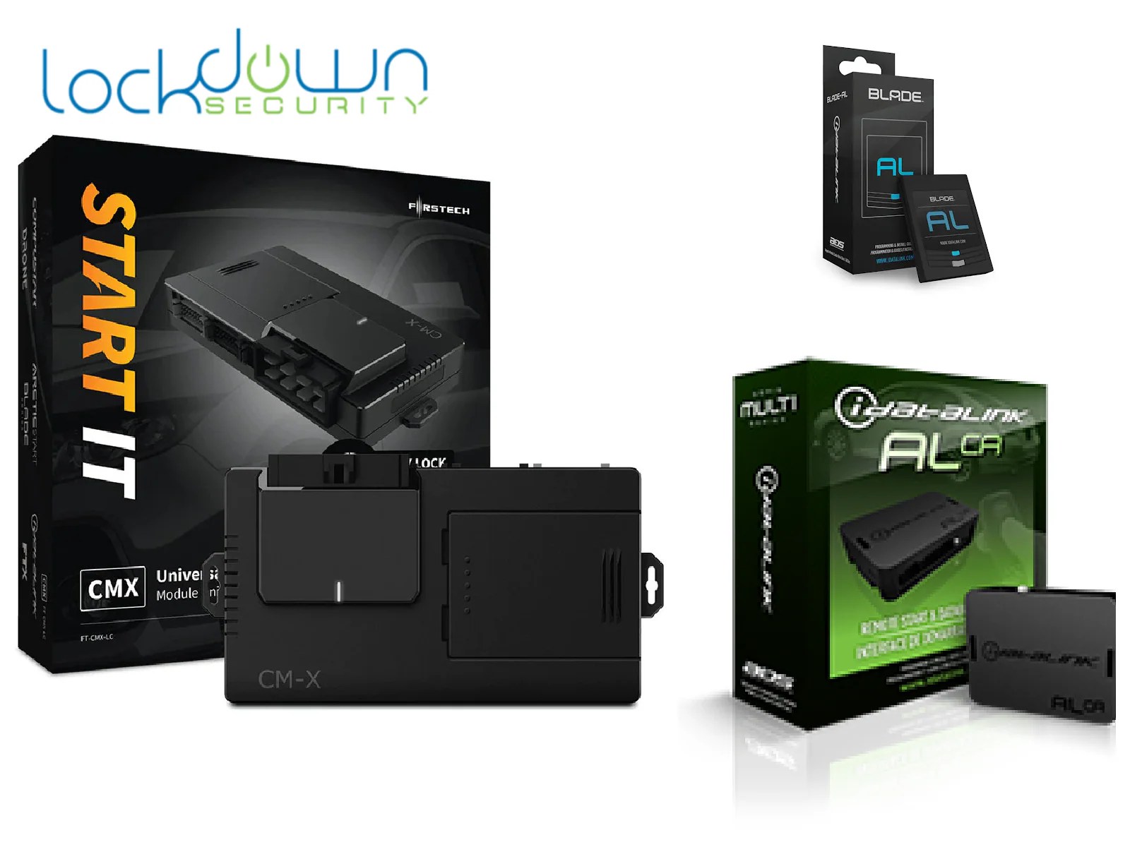 Compustar CMX with BLADE-AL and ADS-ALCA - Lockdown Security