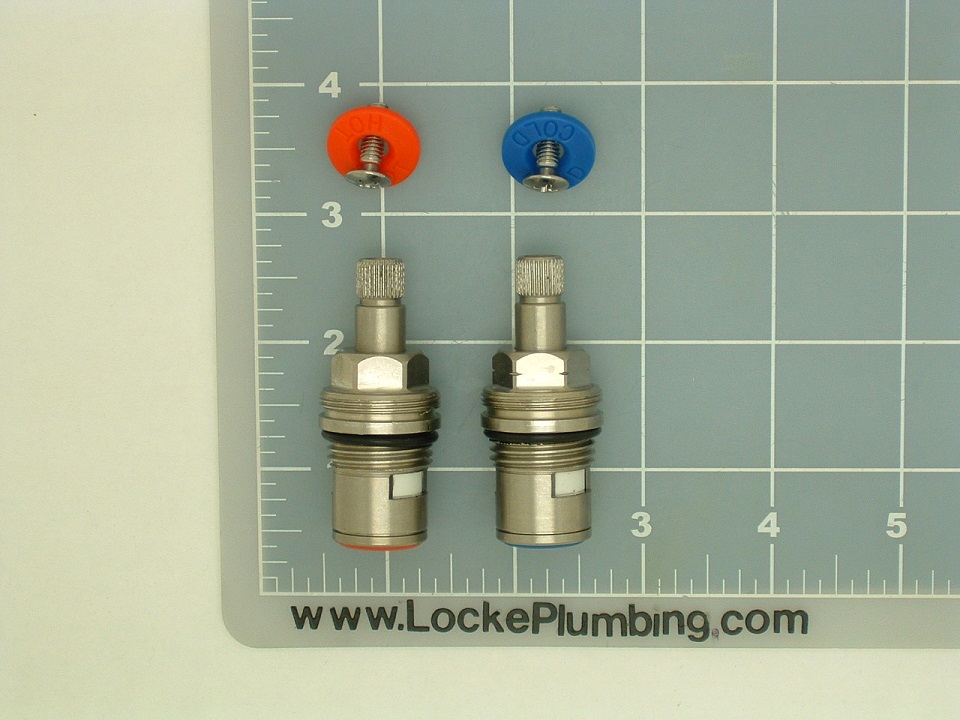 ProFlo PFCF2HCRT Ceramic Dual Stems Per Pair Locke Plumbing