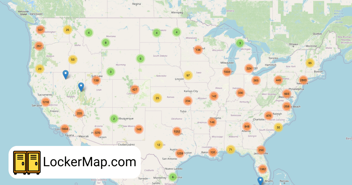 Amazon Locker Location Map Wild Camping for Motorhomes