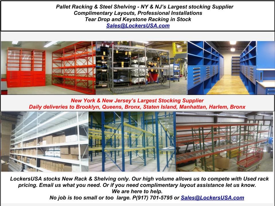 Pallet Racking Bronx NY LockersUSA
