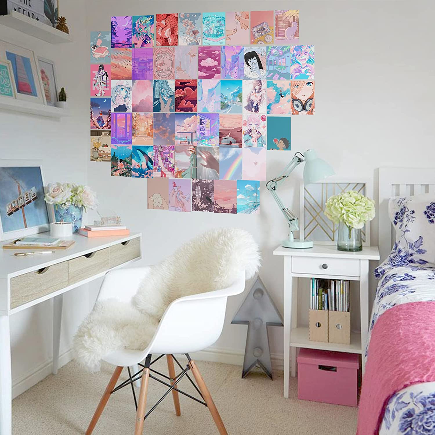7+ Cute Wall Decor Ideas That Shout Kawaii! Lockerz
