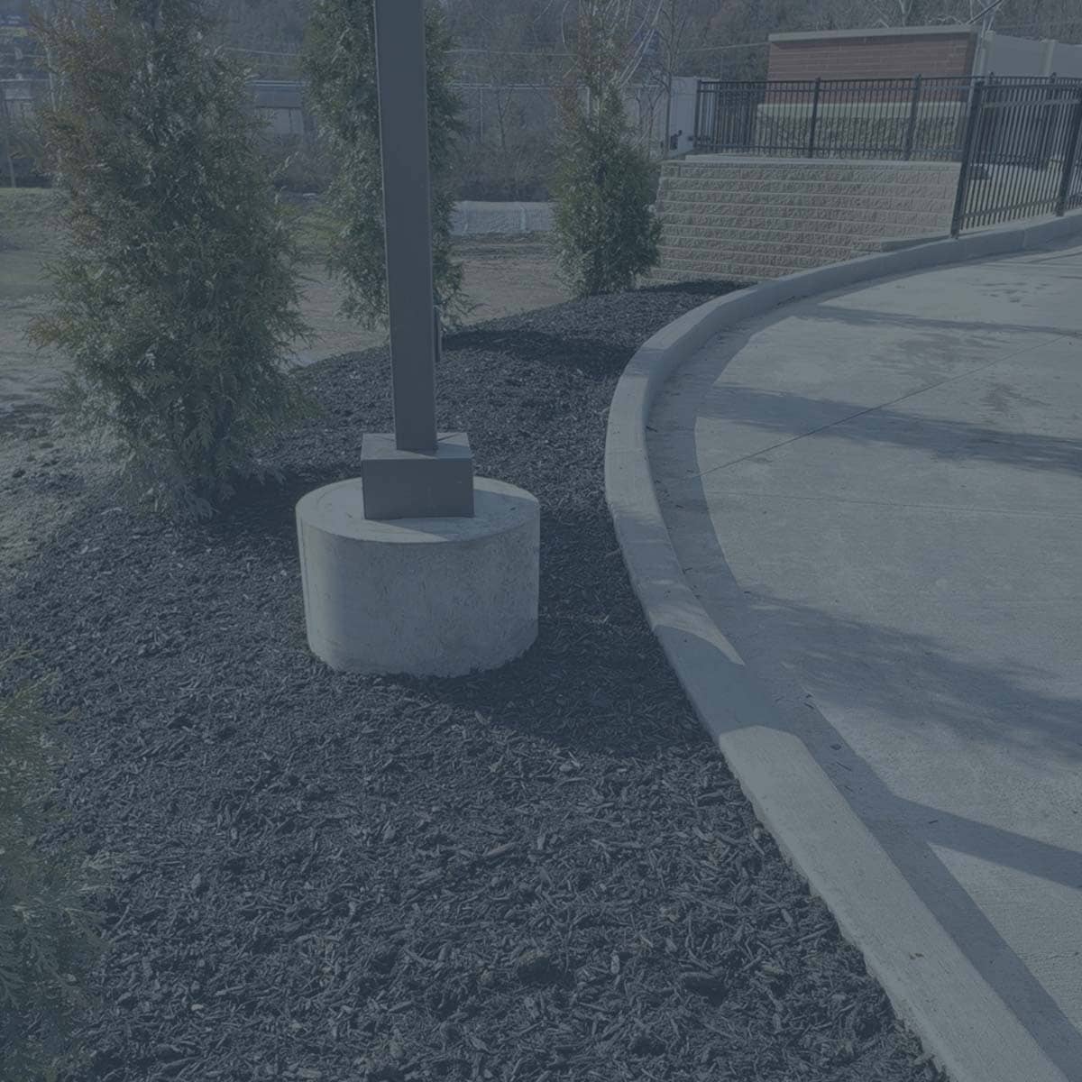 How To Pour A Concrete Base For Light Pole