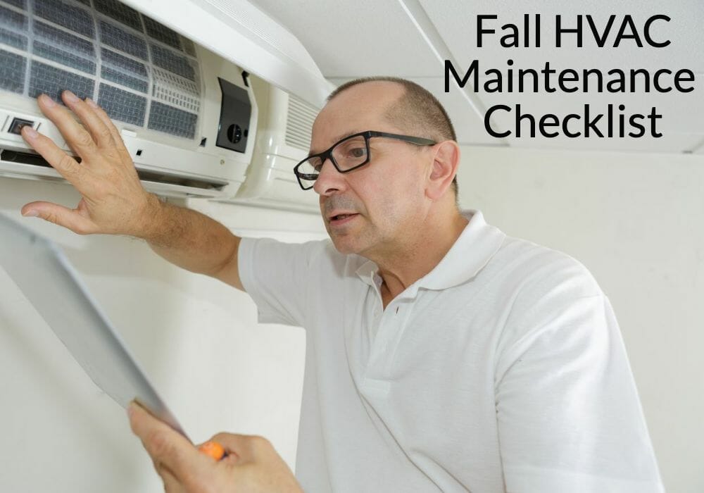 Fall HVAC Maintenance Checklist Lockhart Industries