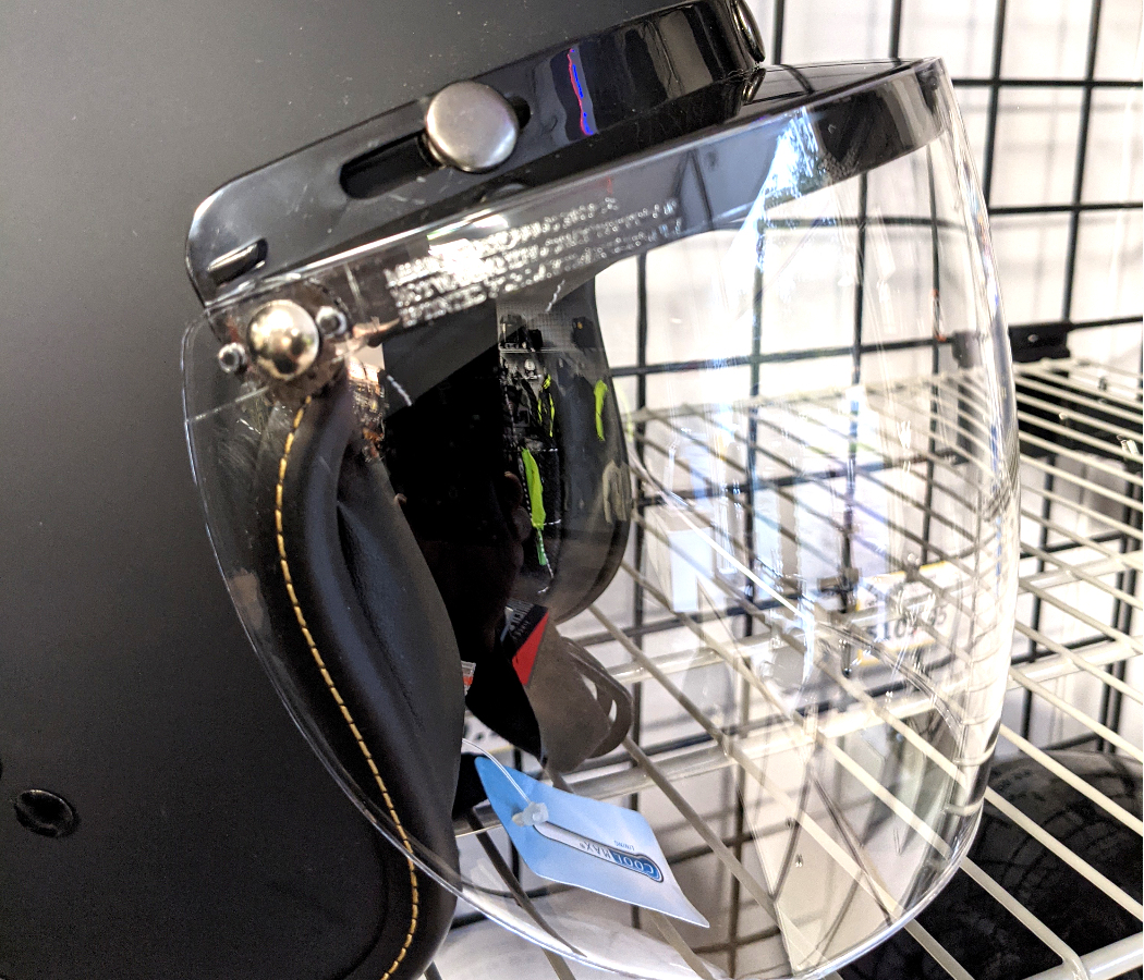 Lockitt Mobile Security & Accessories ECHO Clear 3 Snap FlipUp Visor