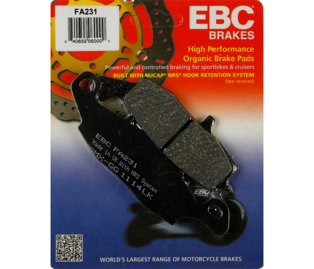 Lockitt Mobile Security & Accessories Brake Pads EBC FA231 Aramid