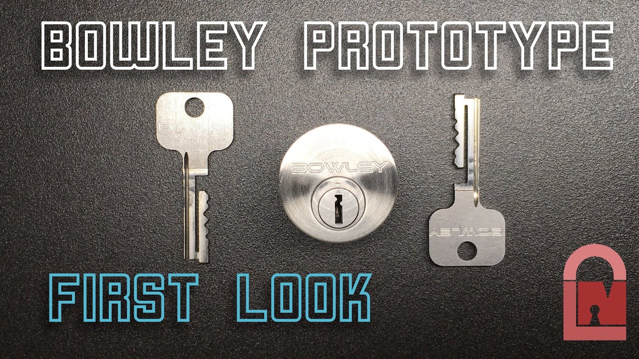 Lock Noob Prototype Bowley Lock Sliding Shield Small Format Core