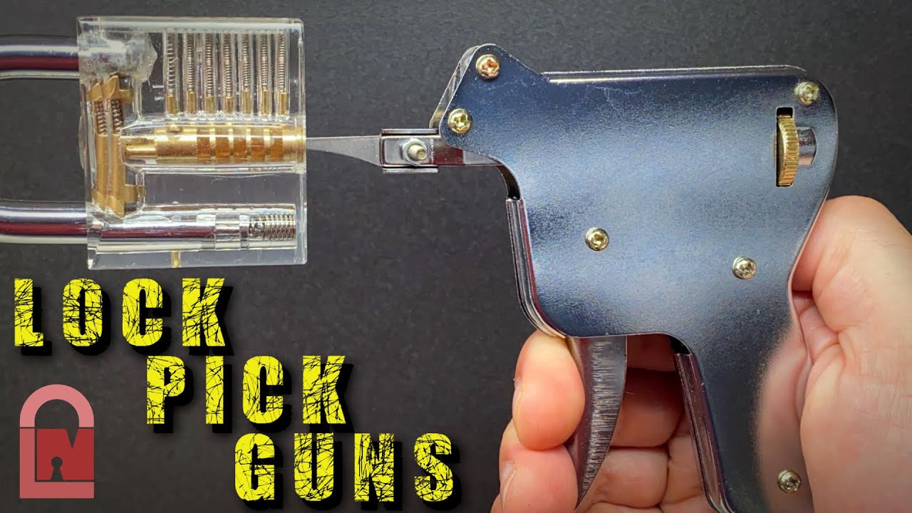 How Lock Pick Guns Work Tutorial BosnianBill's LockLab