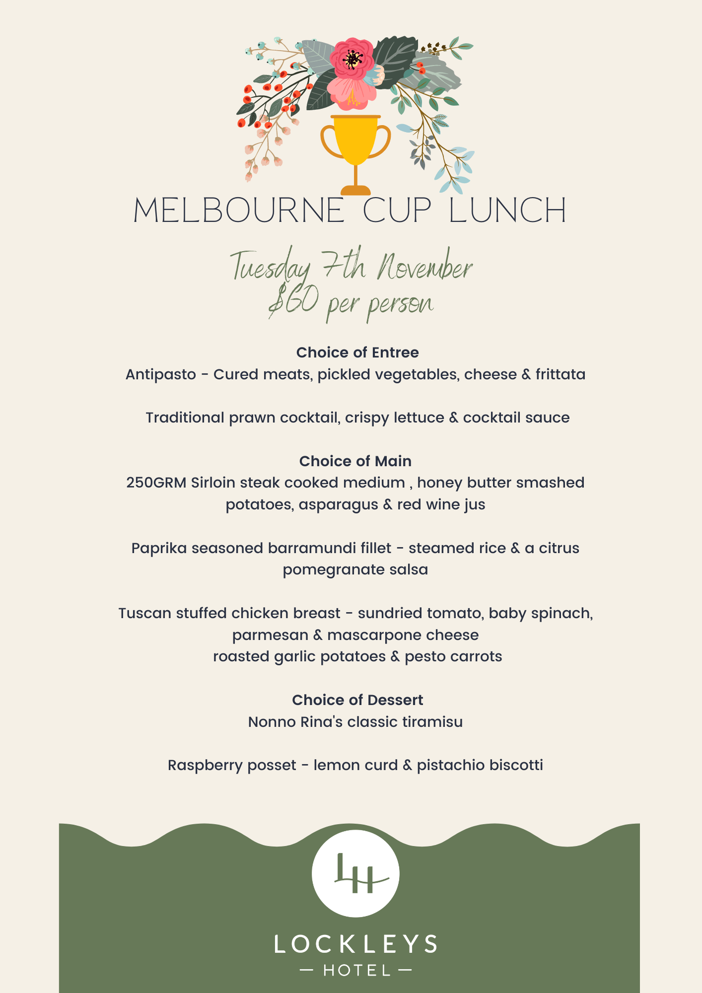 Dining Lockleys Hotel