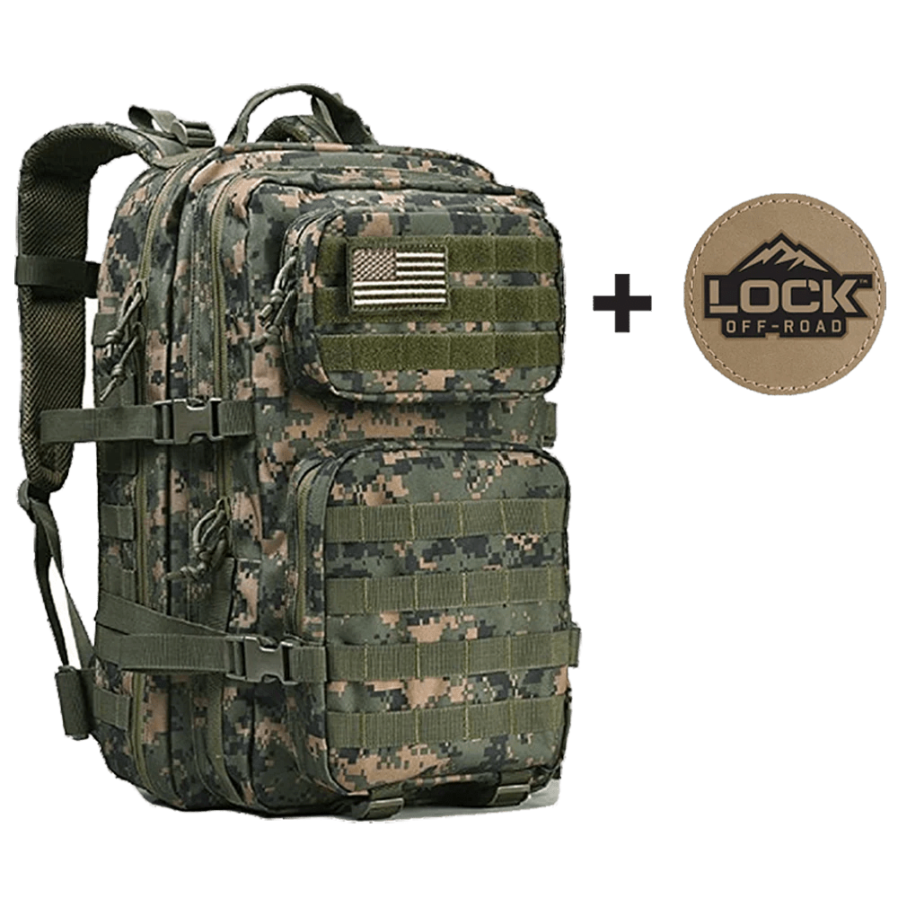 TACTICAL BACKPACK Lock OffRoad Wheels