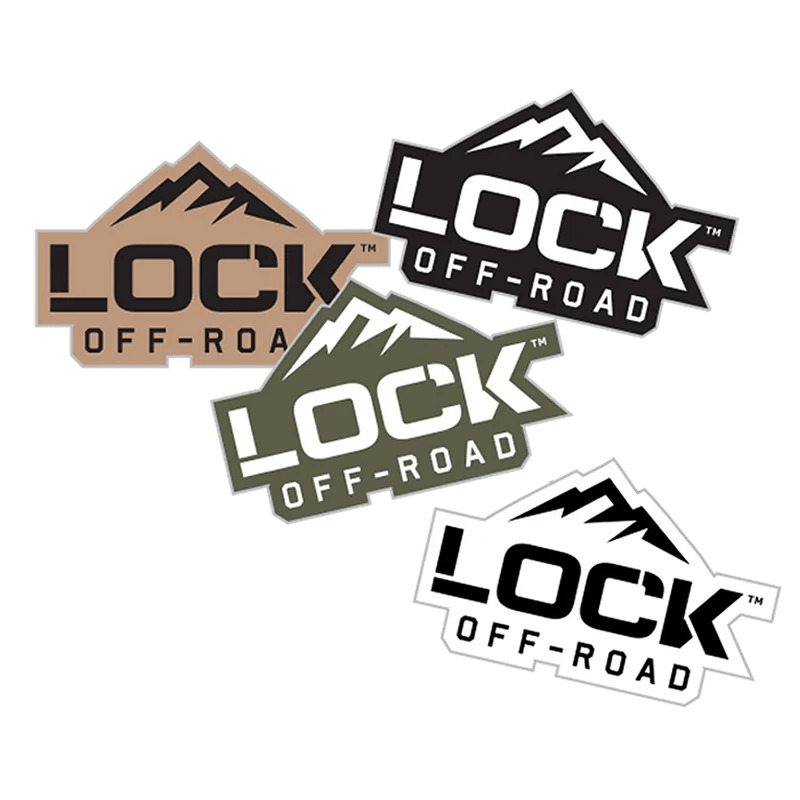 VINYL STICKER Lock OffRoad Wheels