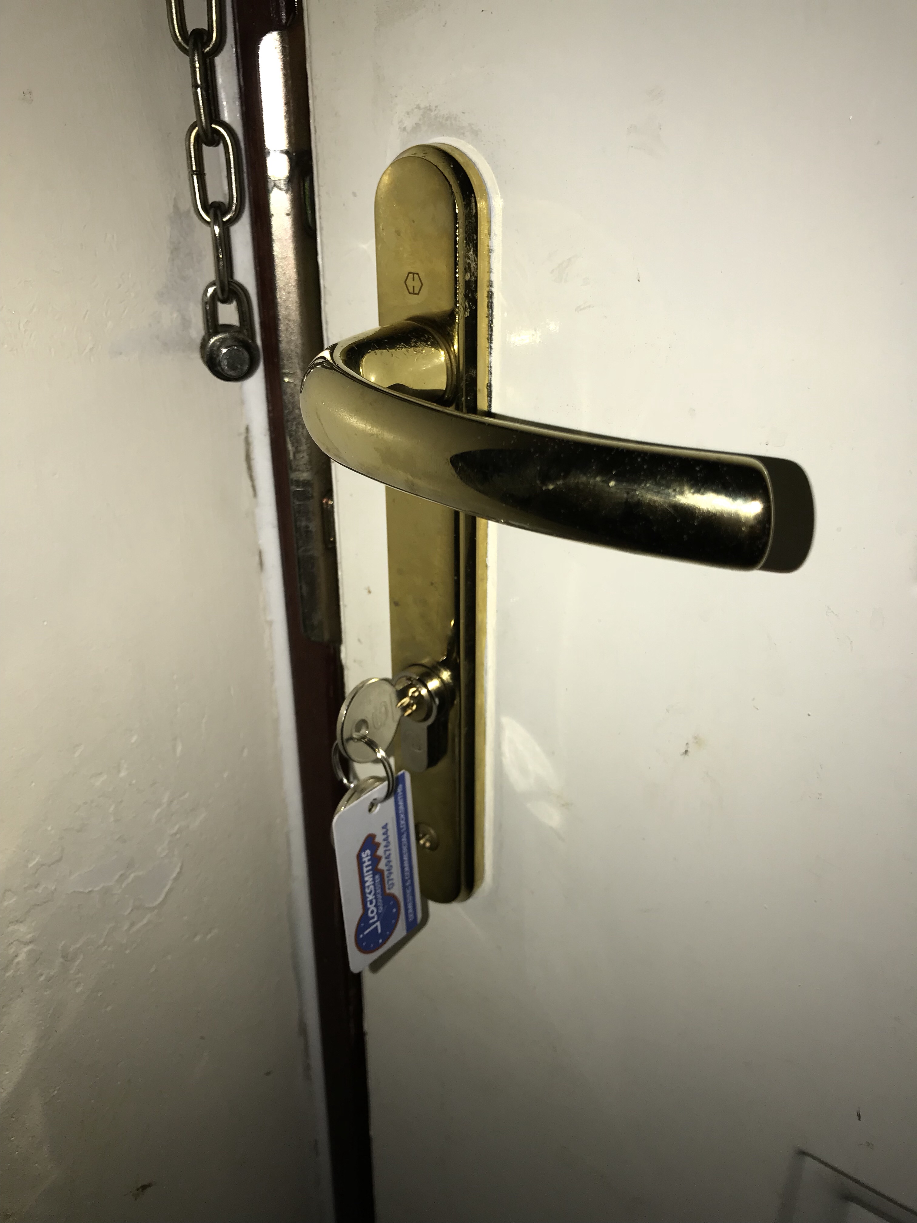 Gained entry and replaced lock Locksmiths Gloucester