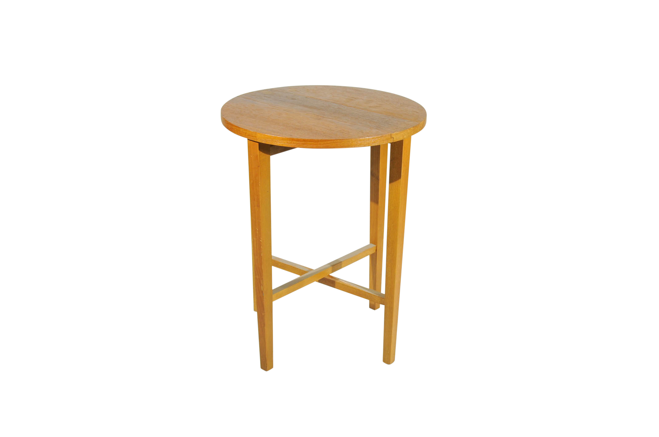 Folding Wood Side Table Lock Up Props