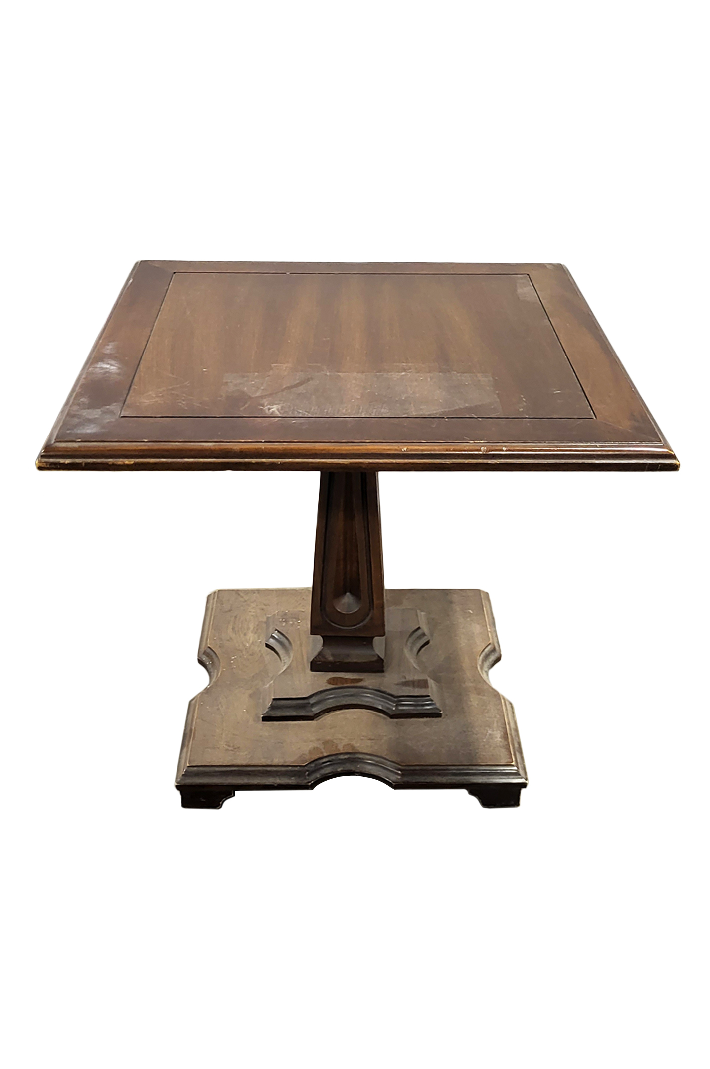 Square Top Little Vintage Side Coffee Table