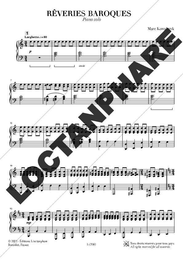 Rêveries baroques Loctanphare