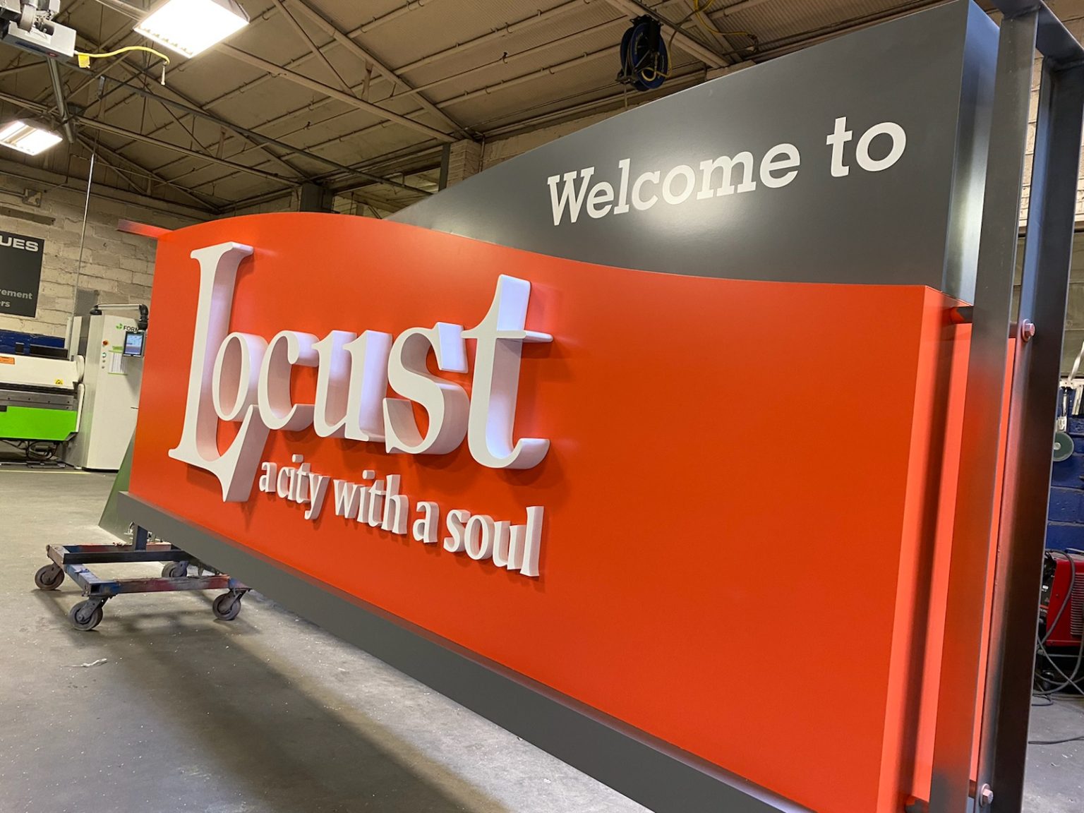 City of Locust Sign 24/27E