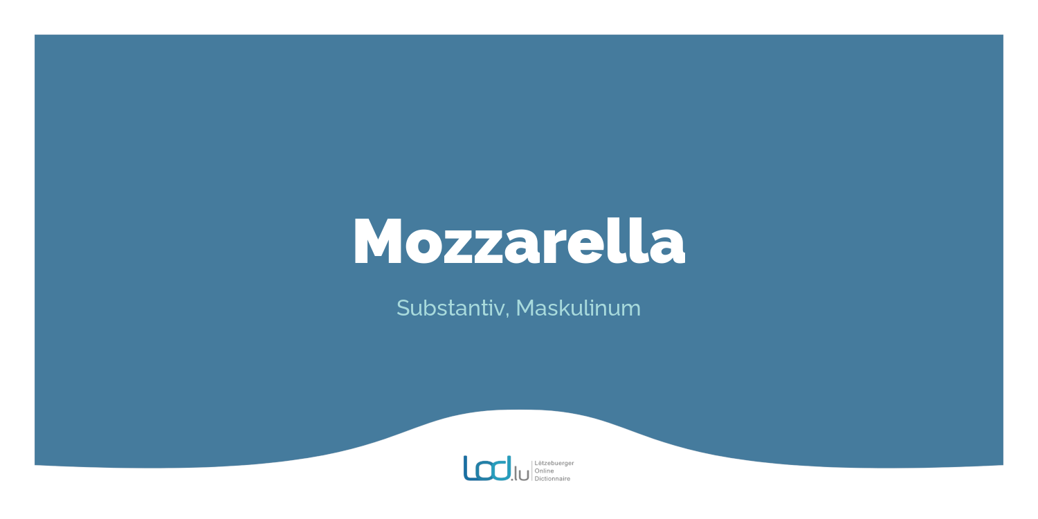 „Mozzarella“ LOD