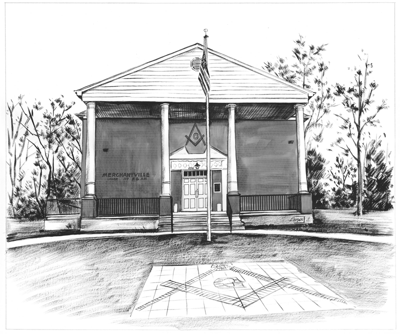 Merchantville Lodge No. 119 Grand Lodge of New Jersey F. & A. M. Home