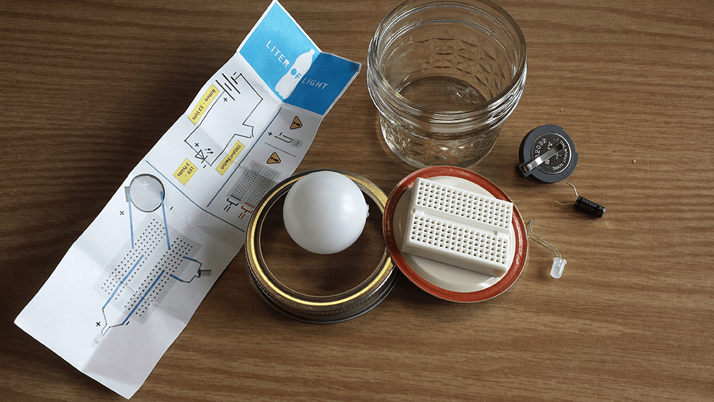 Living on Earth Liter of Light