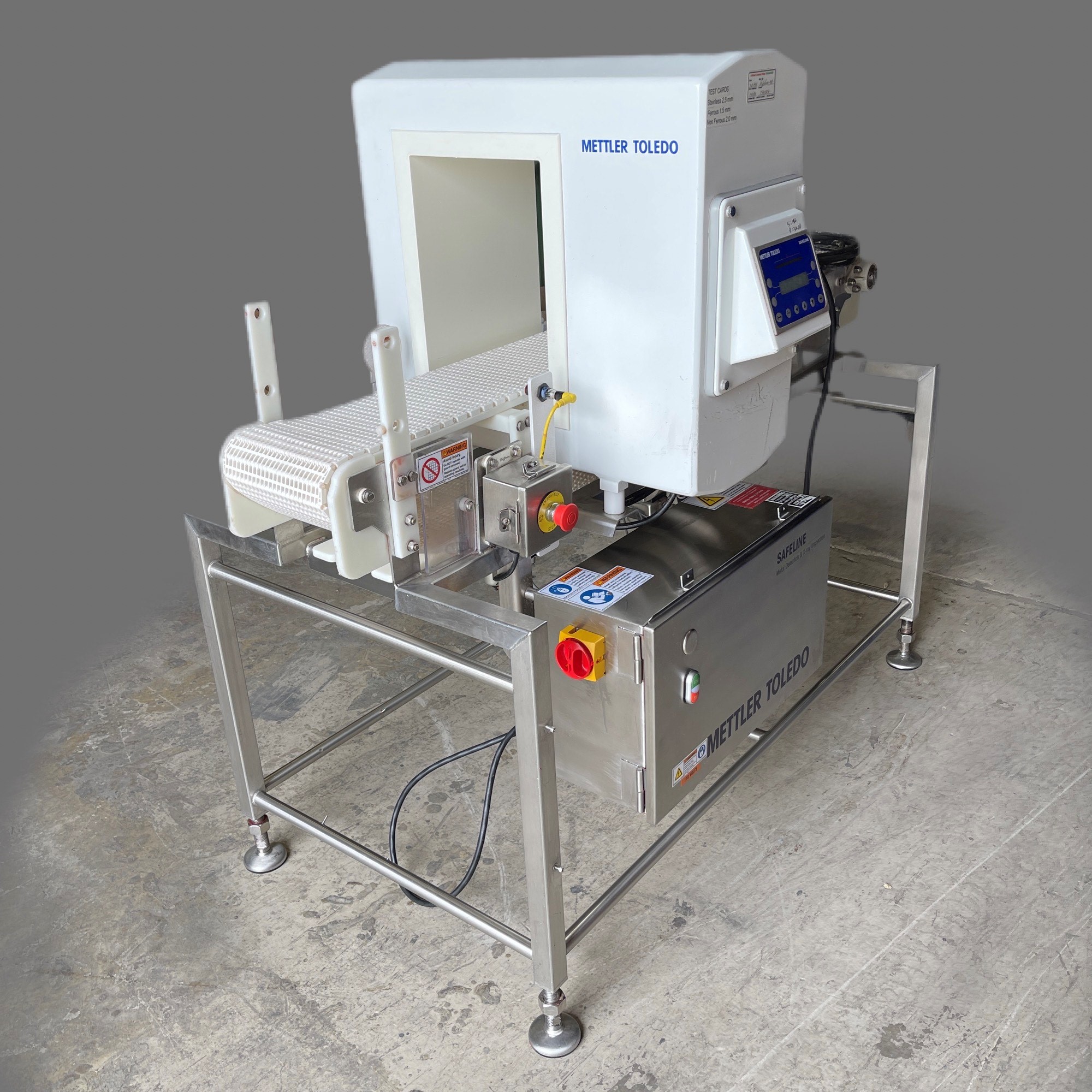 Mettler Toledo Model SL1500 Conveyorized Metal Detector Loeb Equipment