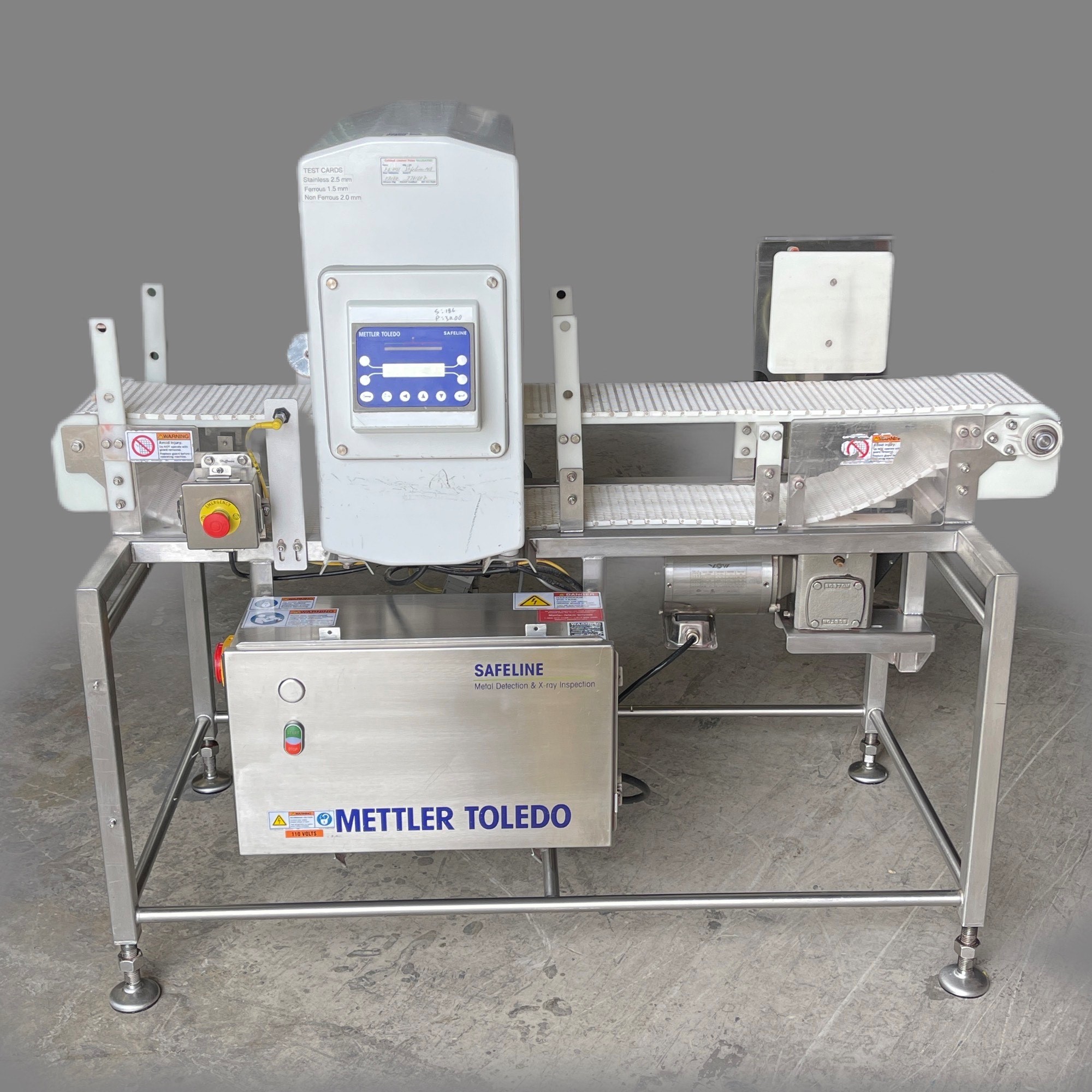 Mettler Toledo Model SL1500 Conveyorized Metal Detector Loeb Equipment