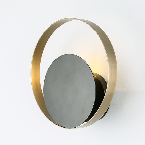 Купить Бра LOFT Round Brass Wall в Москве, низкие цены