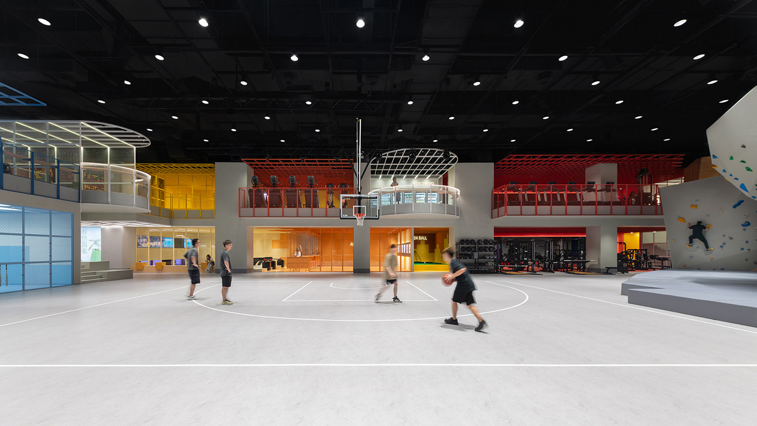 LUKSTUDIO芝作室 武汉BeInfinity跃行极社，缤纷新动境设计风向