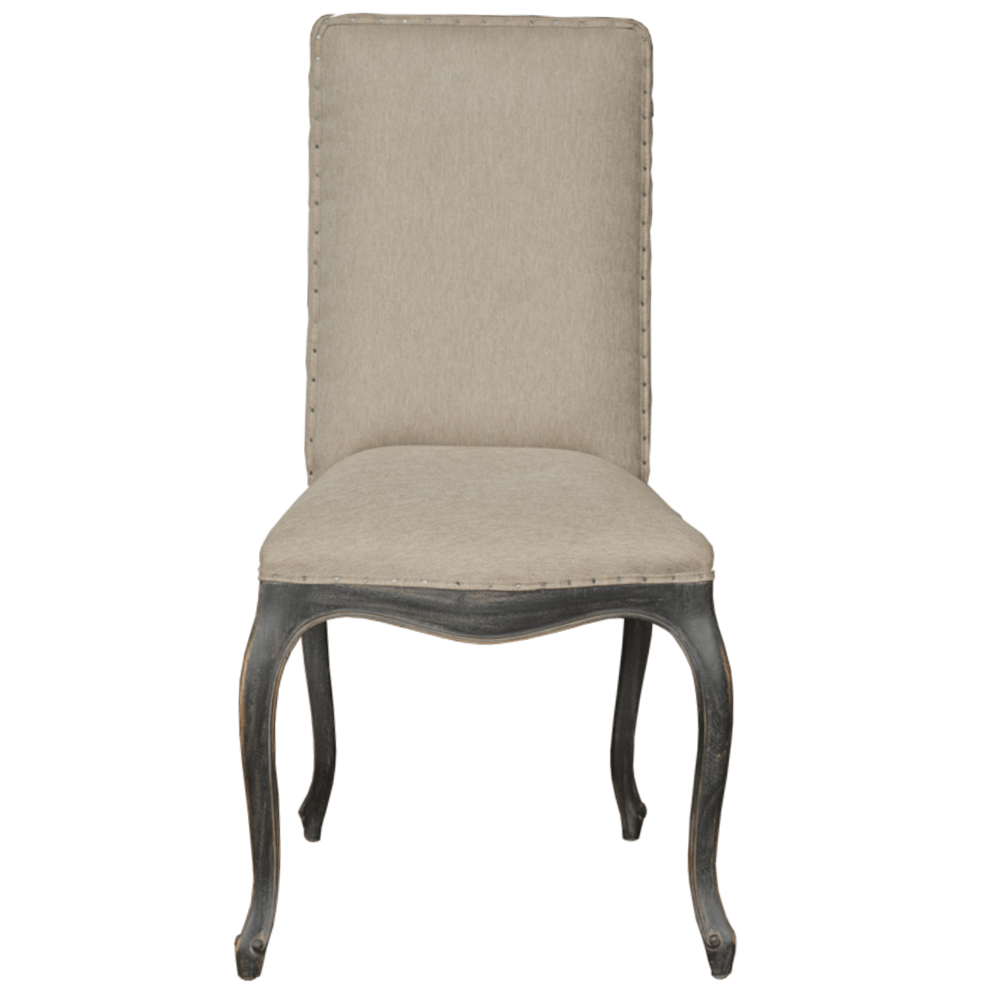 S145.4 Dining Chair Mahogany Fabric Loft en Provence