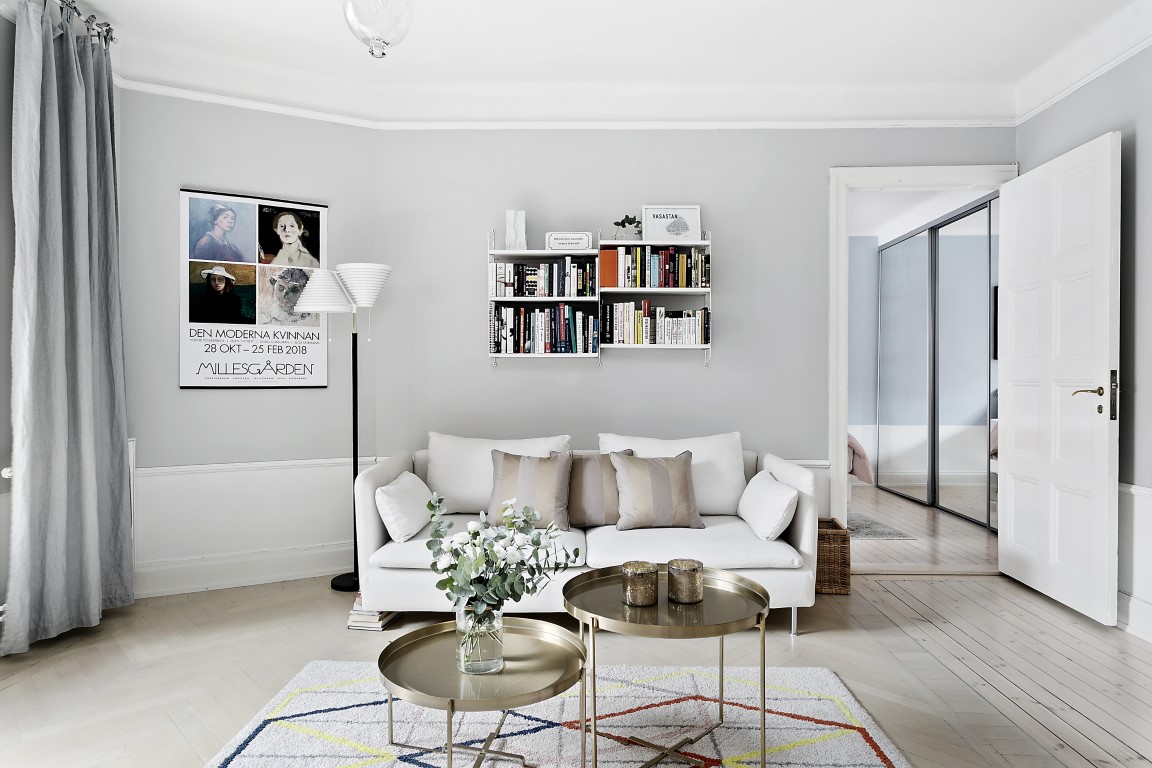 How white color helps your small apartment look bigger Loftspiration