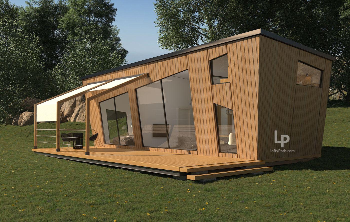 The Hawaii Series modular houses in Quebec Canada