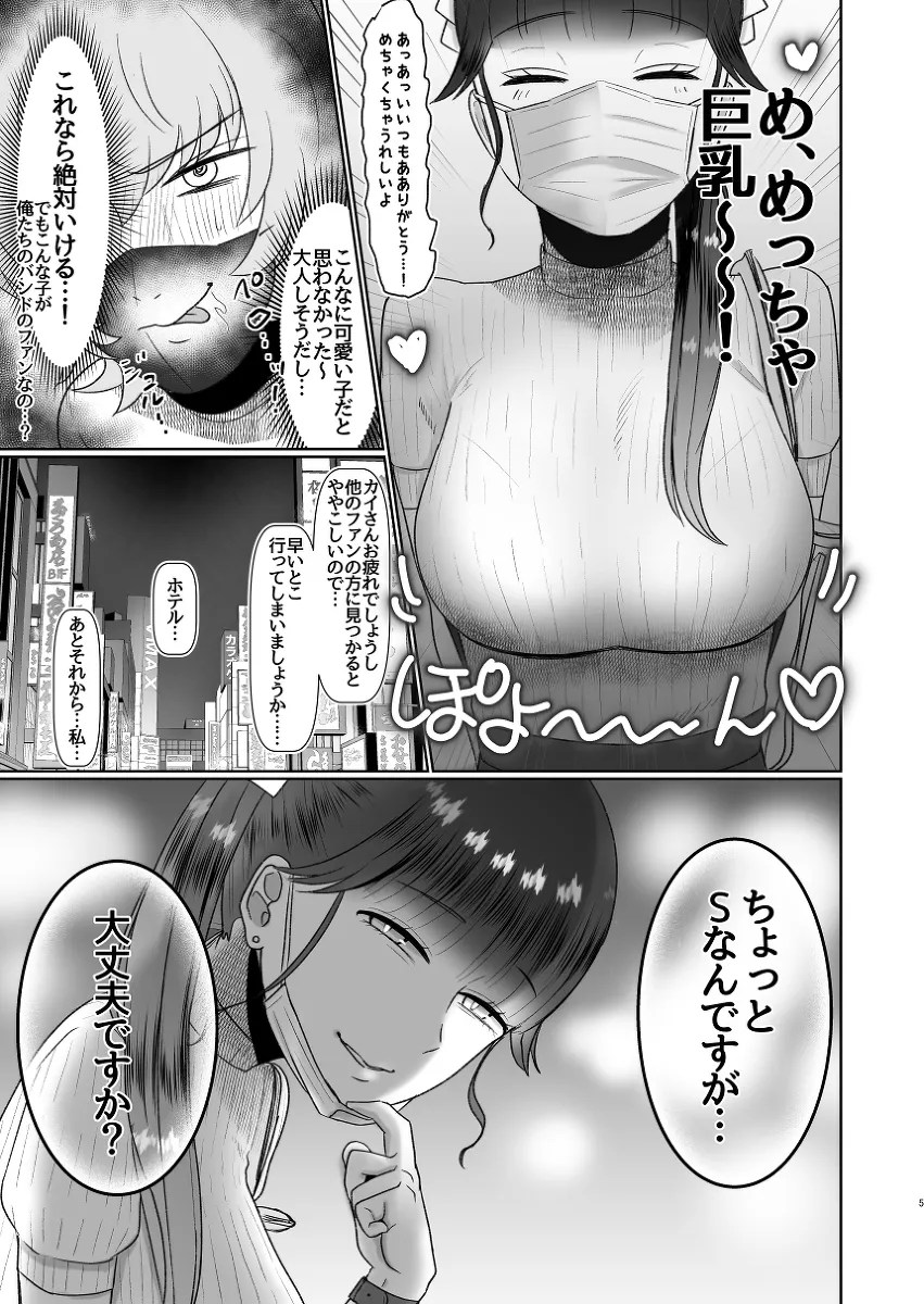 童貞が大好物なおねぇさんに喰われる。 4枚目