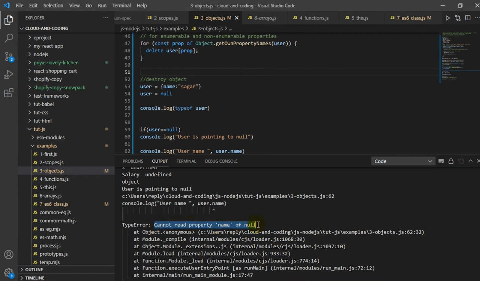 Cannot Read Properties of Null (Reading 'Length') Tutorial