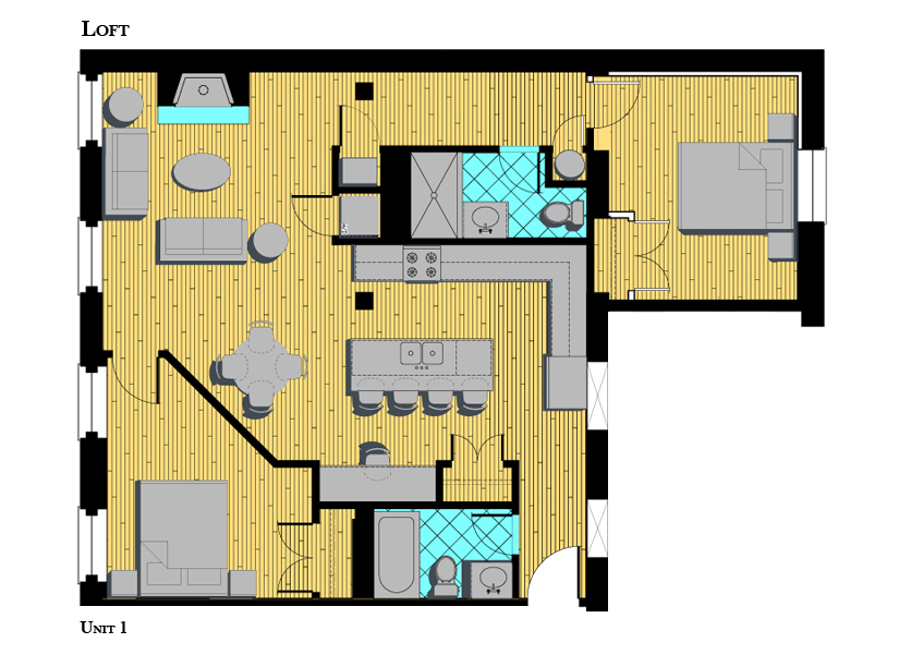 Logan Park Lofts Floor Plans Auburn, NY
