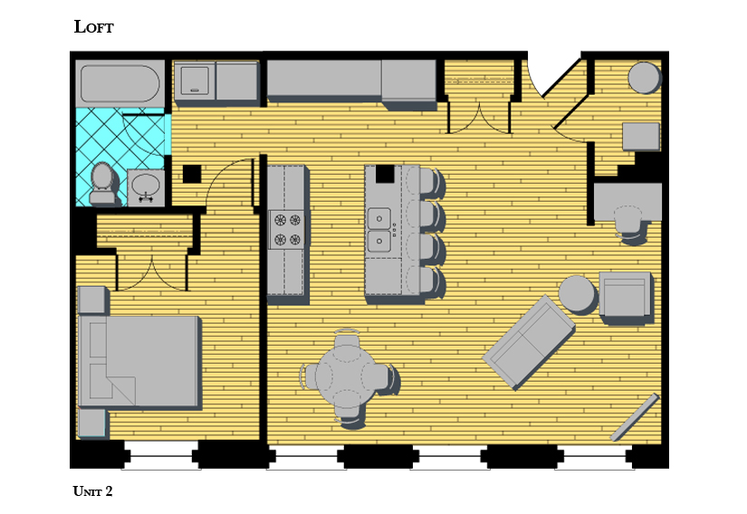Logan Park Lofts Floor Plans Auburn, NY