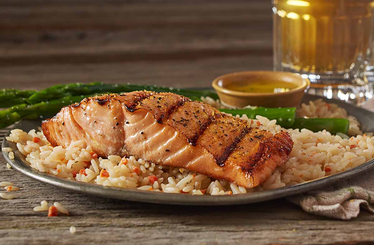 Grilled Salmon Logan's Roadhouse