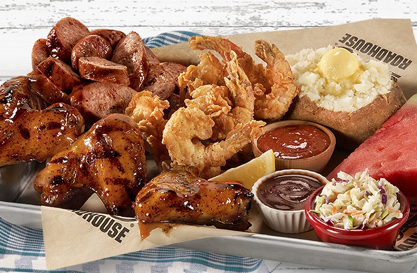 Triple Summer Platter Logan's Roadhouse