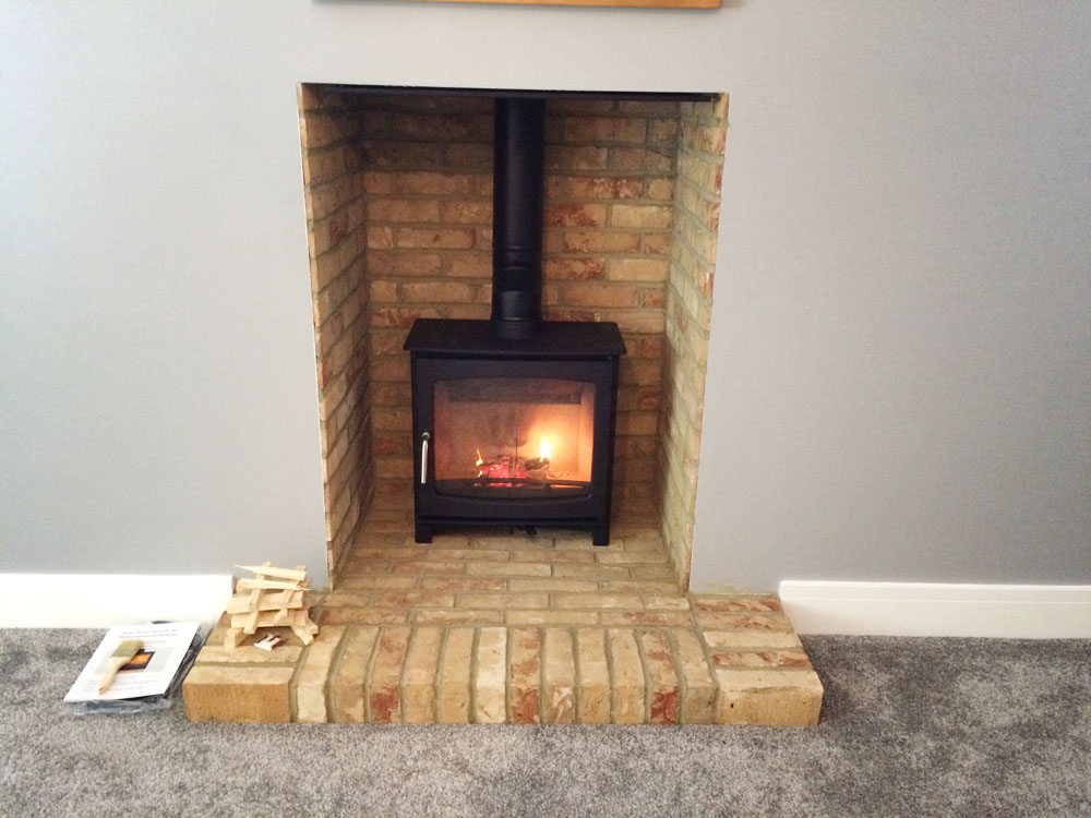 Log Burner Installation, Camberley, Surrey Log Burner Installation