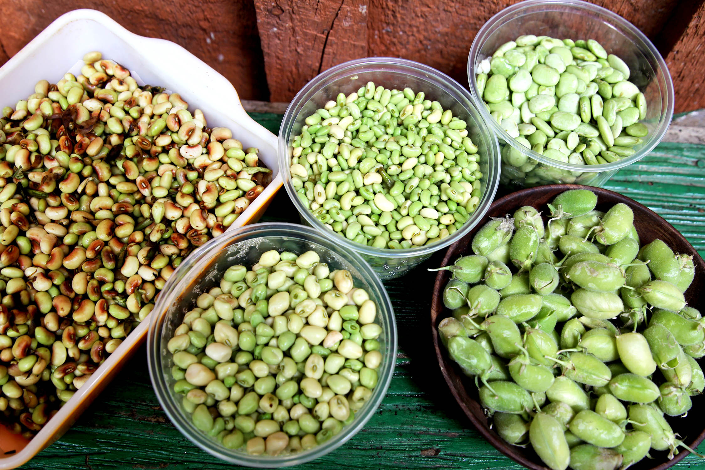 field peas Log Cabin Cooking