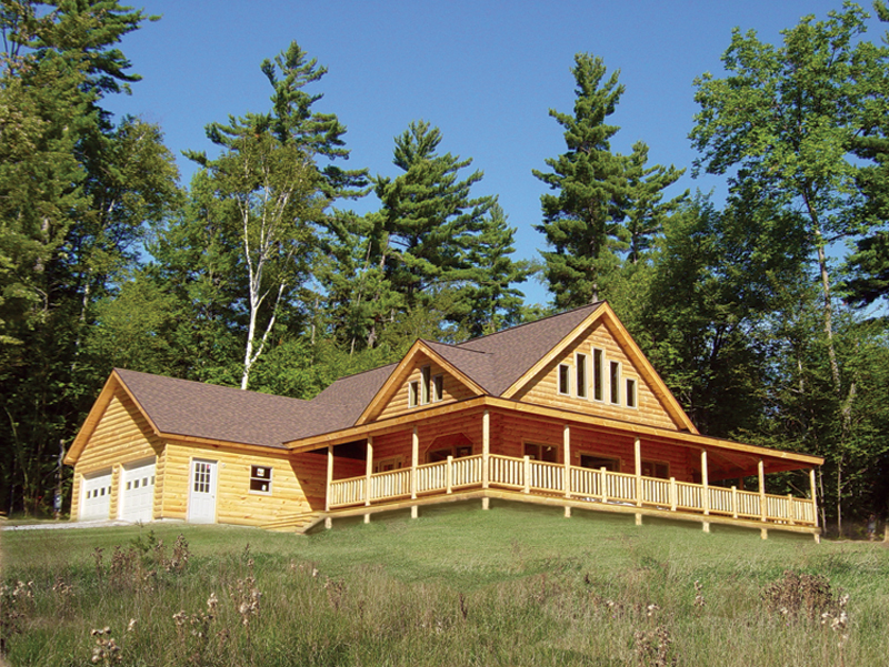 Grand View Log Cabin Homes Magazine