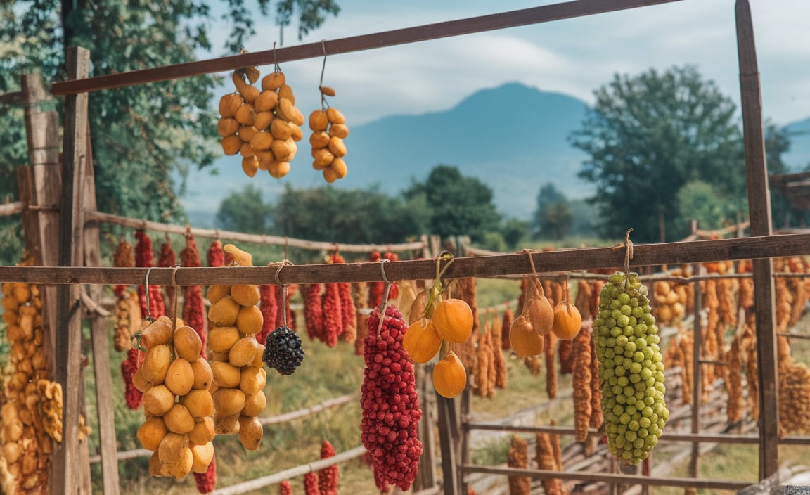 Least Crowded Wild Fruit Drying Areas