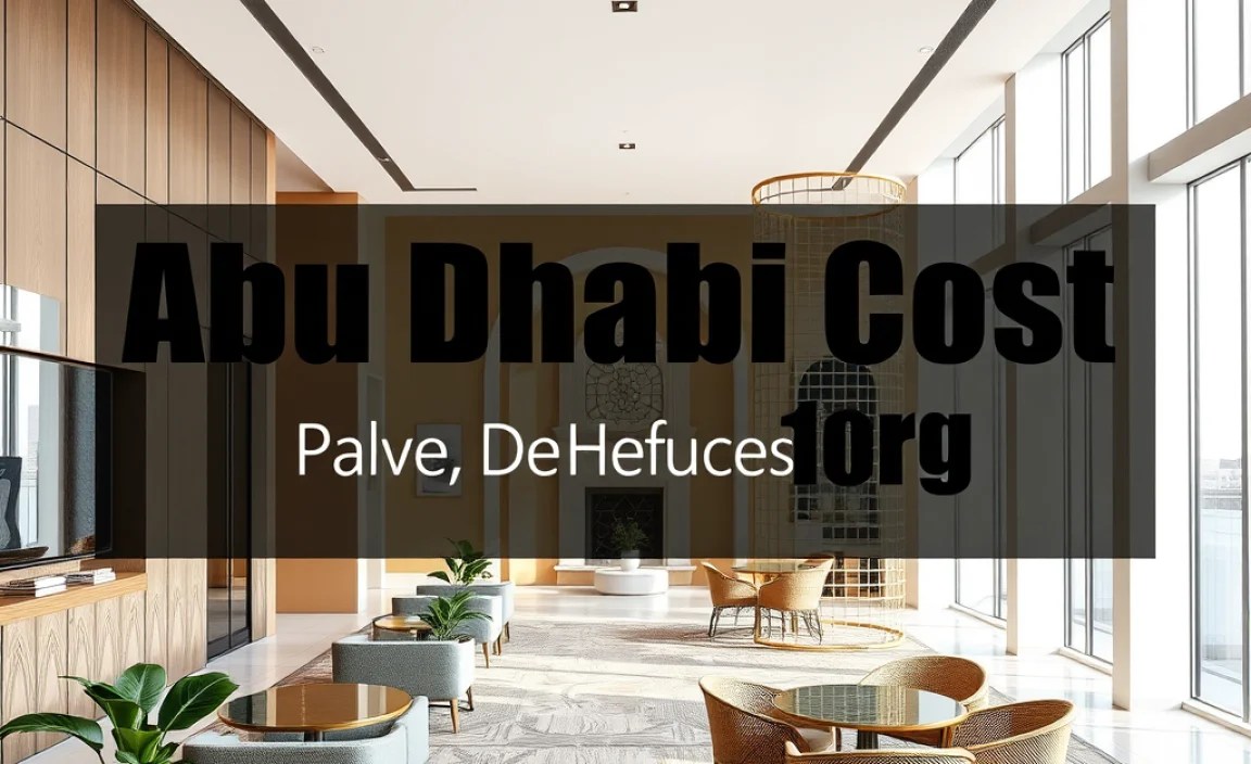Abu Dhabi Cost Breakdown: Proven Daily Budget