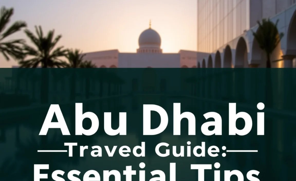 Abu Dhabi Mid-Range Travel Guide: Essential Tips