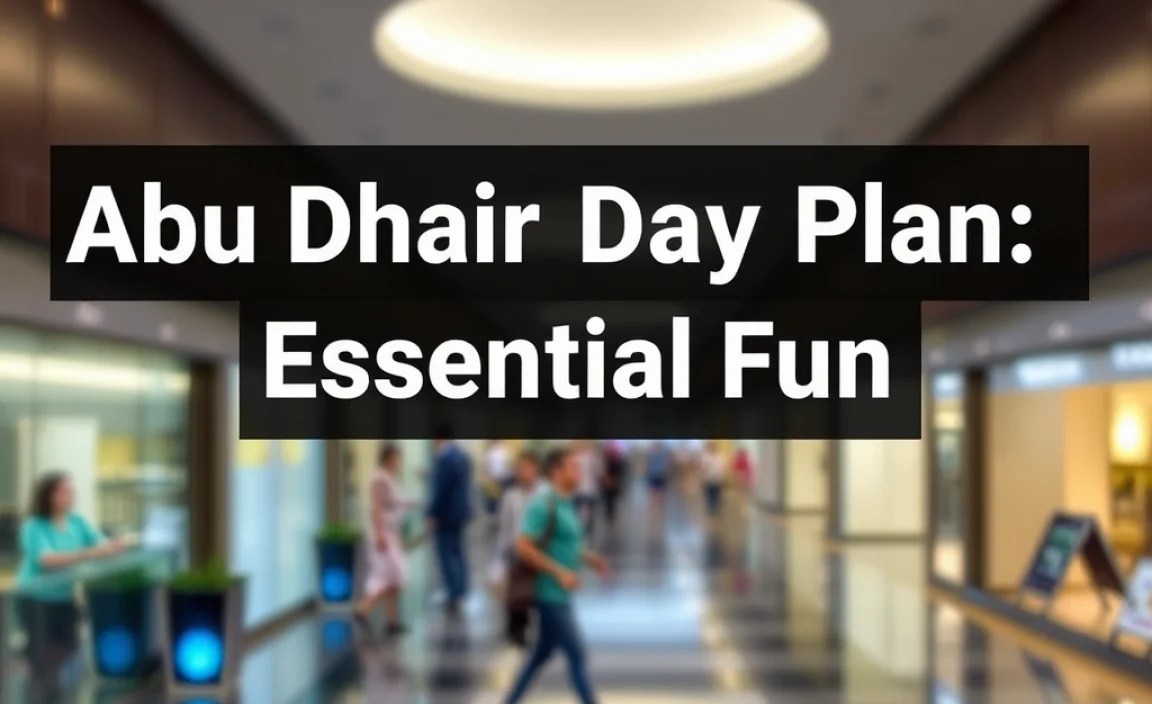 Abu Dhabi Rainy Day Plan: Essential Fun
